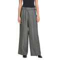 ICHI Graue Freizeithose aus Polyester