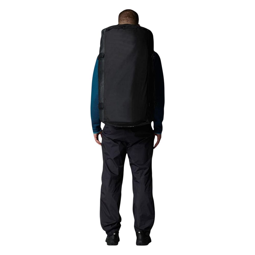 The North Face Schwarze Reisetasche aus recyceltem Polyester