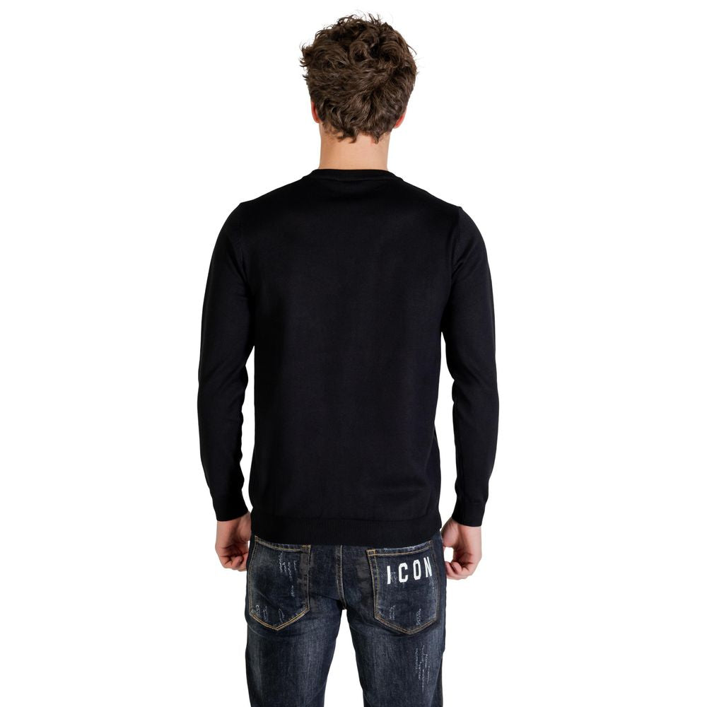 Icon Schwarzer Sweatshirt aus Viskose