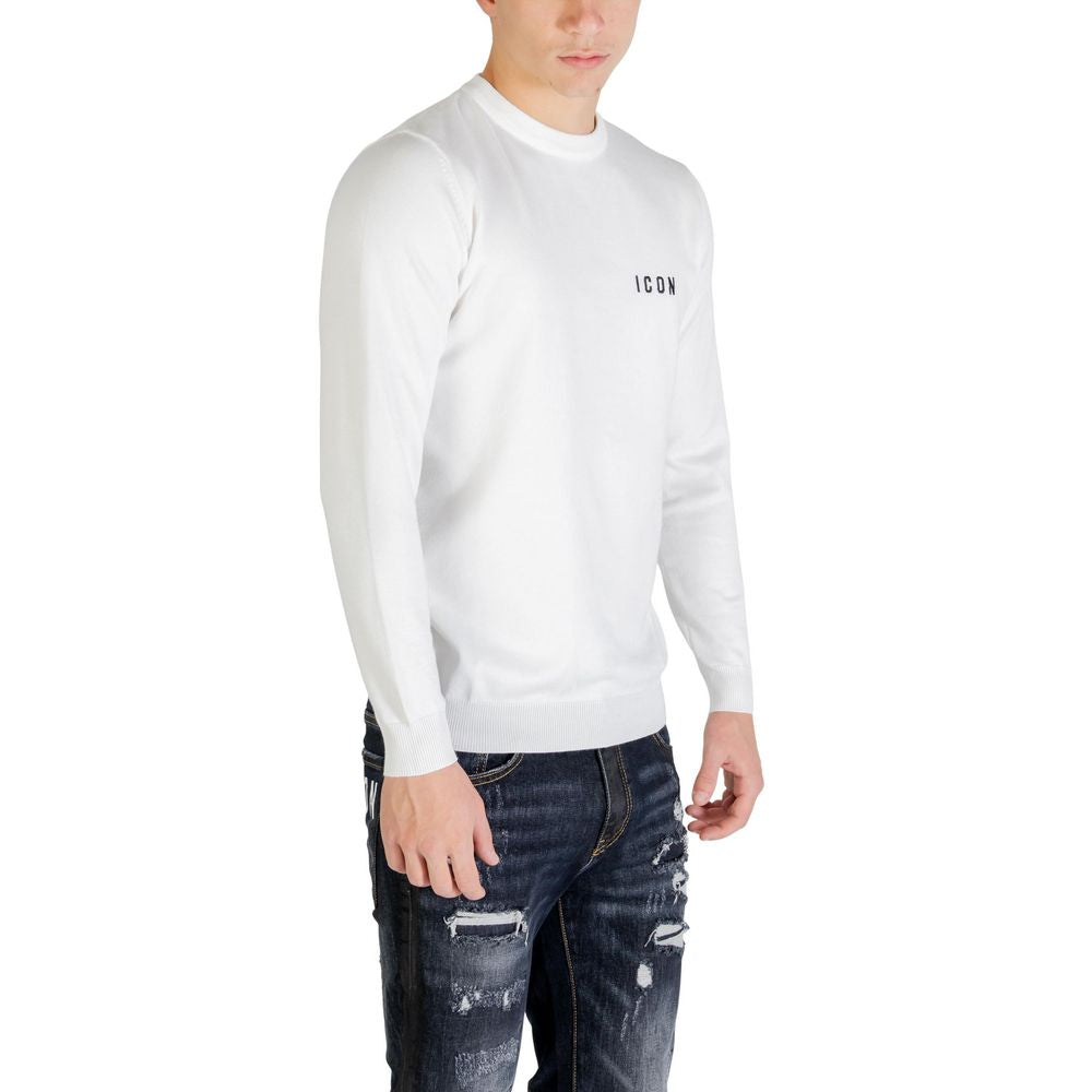 Icon Weißes Sweatshirt aus Viskose