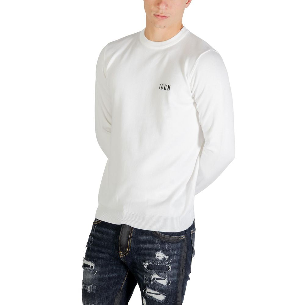 Icon Weißes Sweatshirt aus Viskose