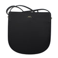 A.P.C. Schwarze Leder Umhängetasche