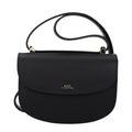A.P.C. Schwarze Leder Umhängetasche