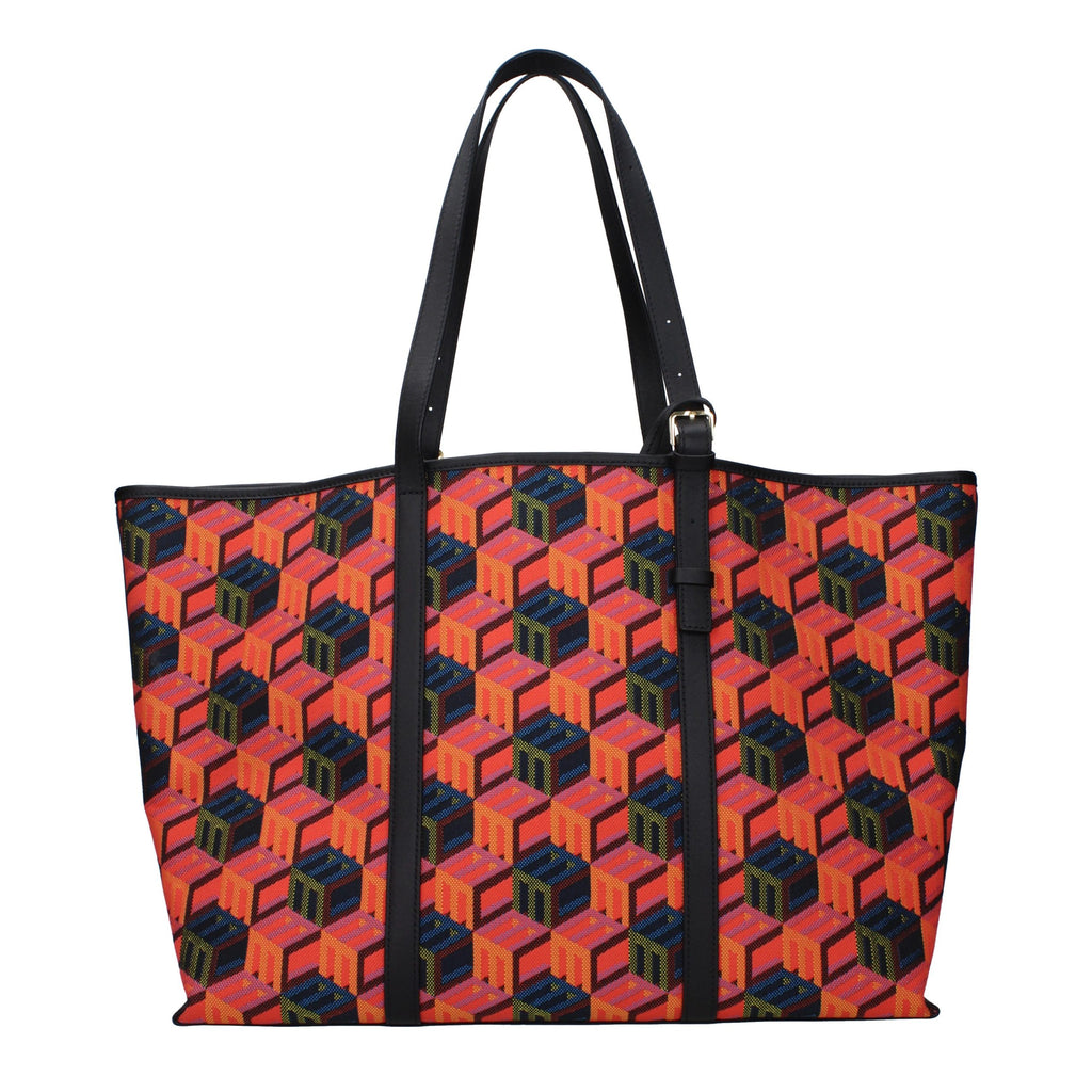 MCM Mehrfarbige Stoffhandtasche