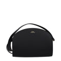A.P.C. Schwarze Leder Umhängetasche