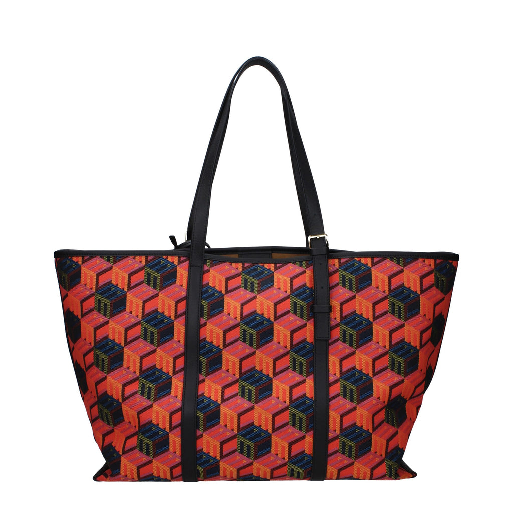 MCM Mehrfarbige Stoffhandtasche