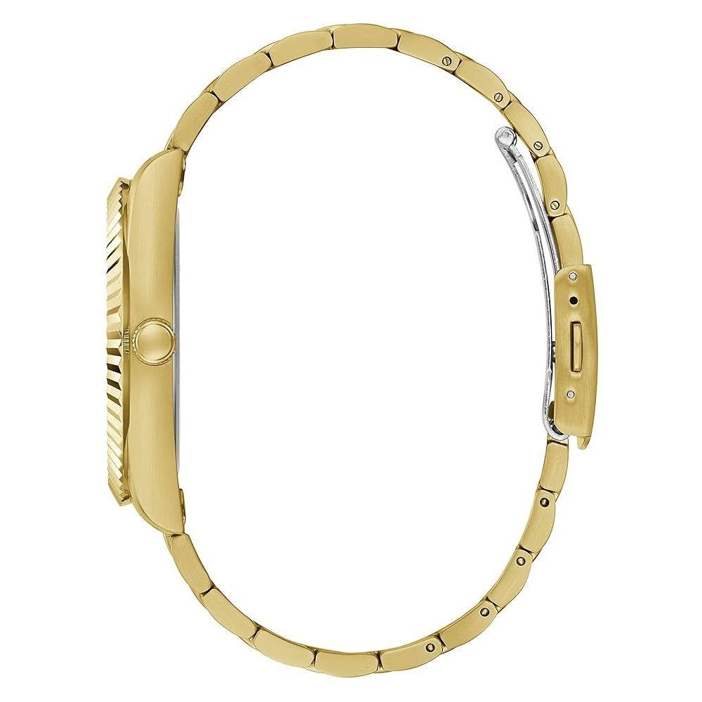 Guess Goldfarbene Edelstahl-Dresswatch