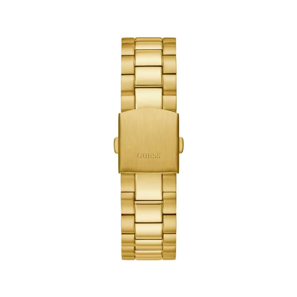 Guess Goldfarbene Edelstahl-Dresswatch