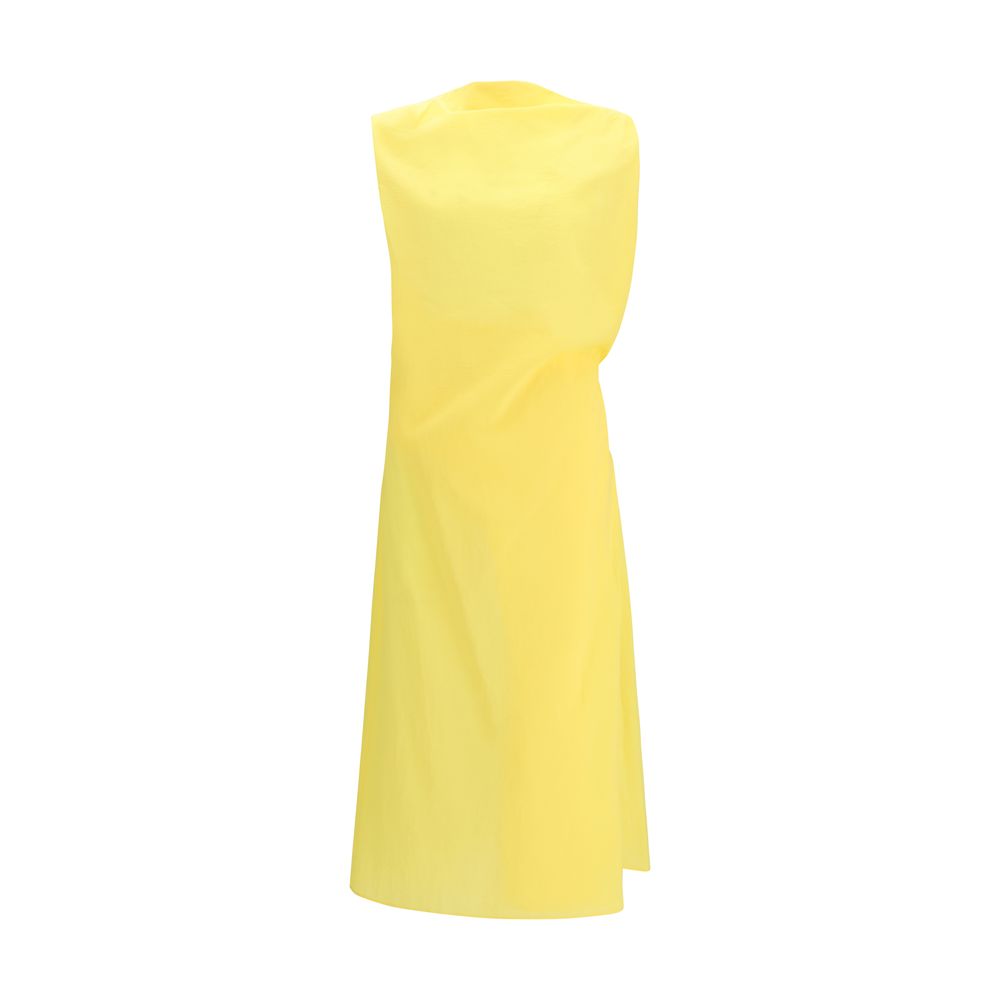 Jacquemus Two-Tone Cotton Casual Dress