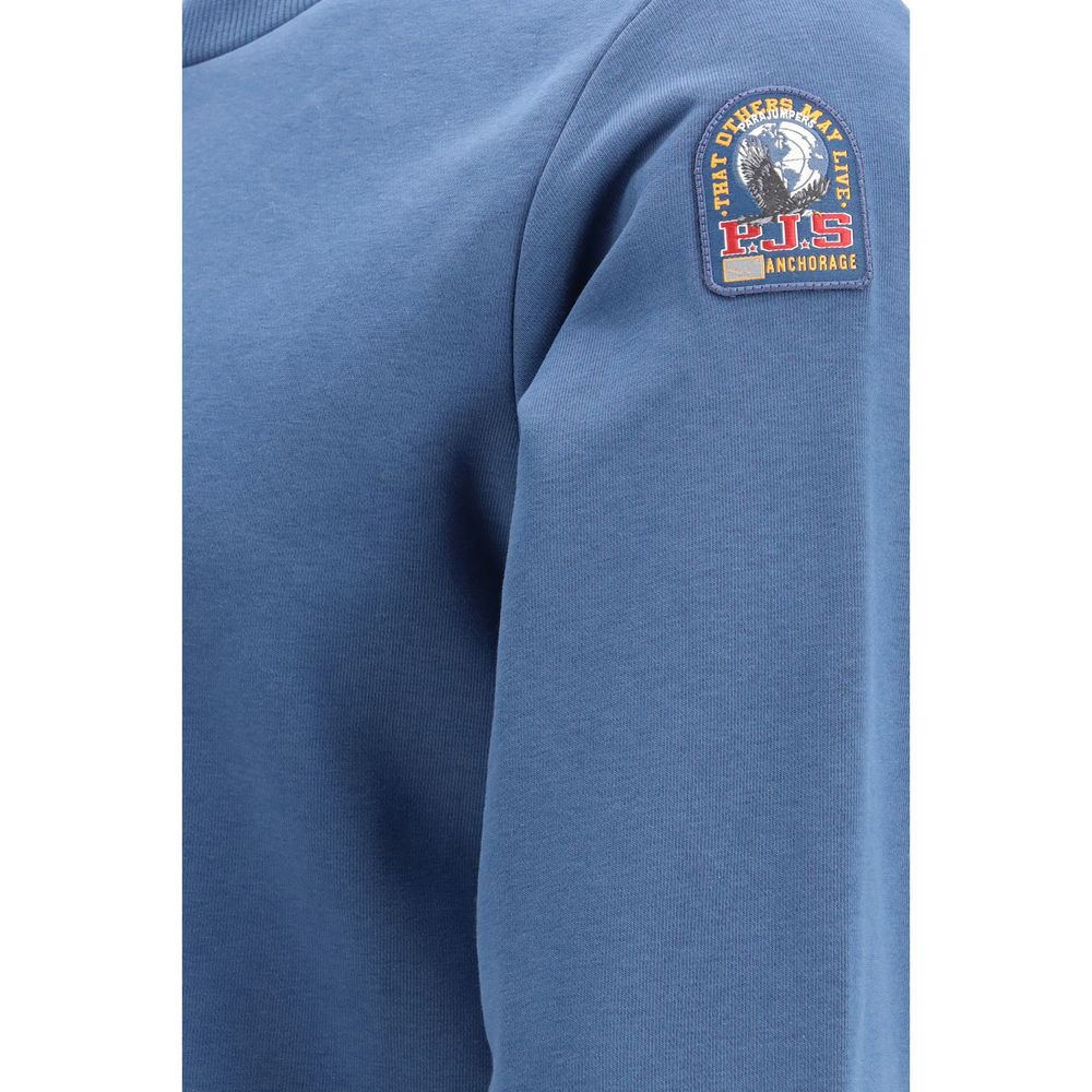 Parajumpers Blauer Baumwoll-Sweatshirt