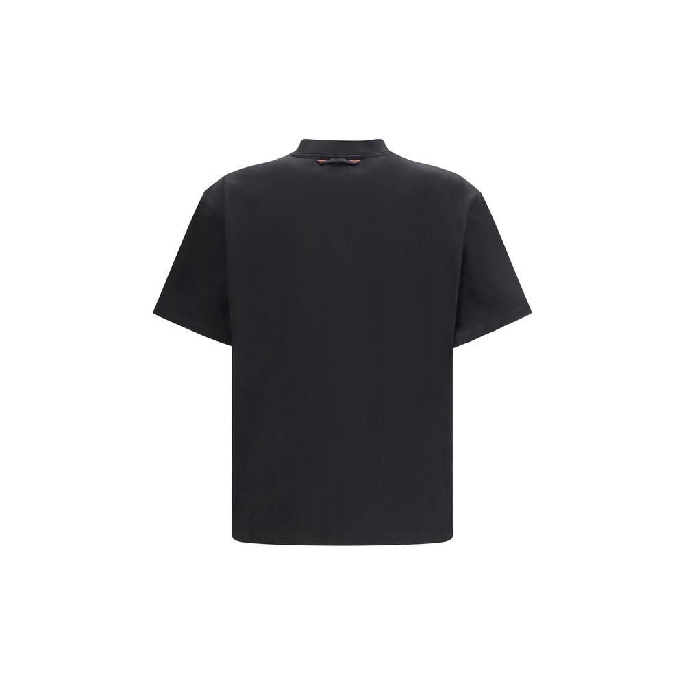 Parajumpers Schwarzes Baumwoll-T-Shirt