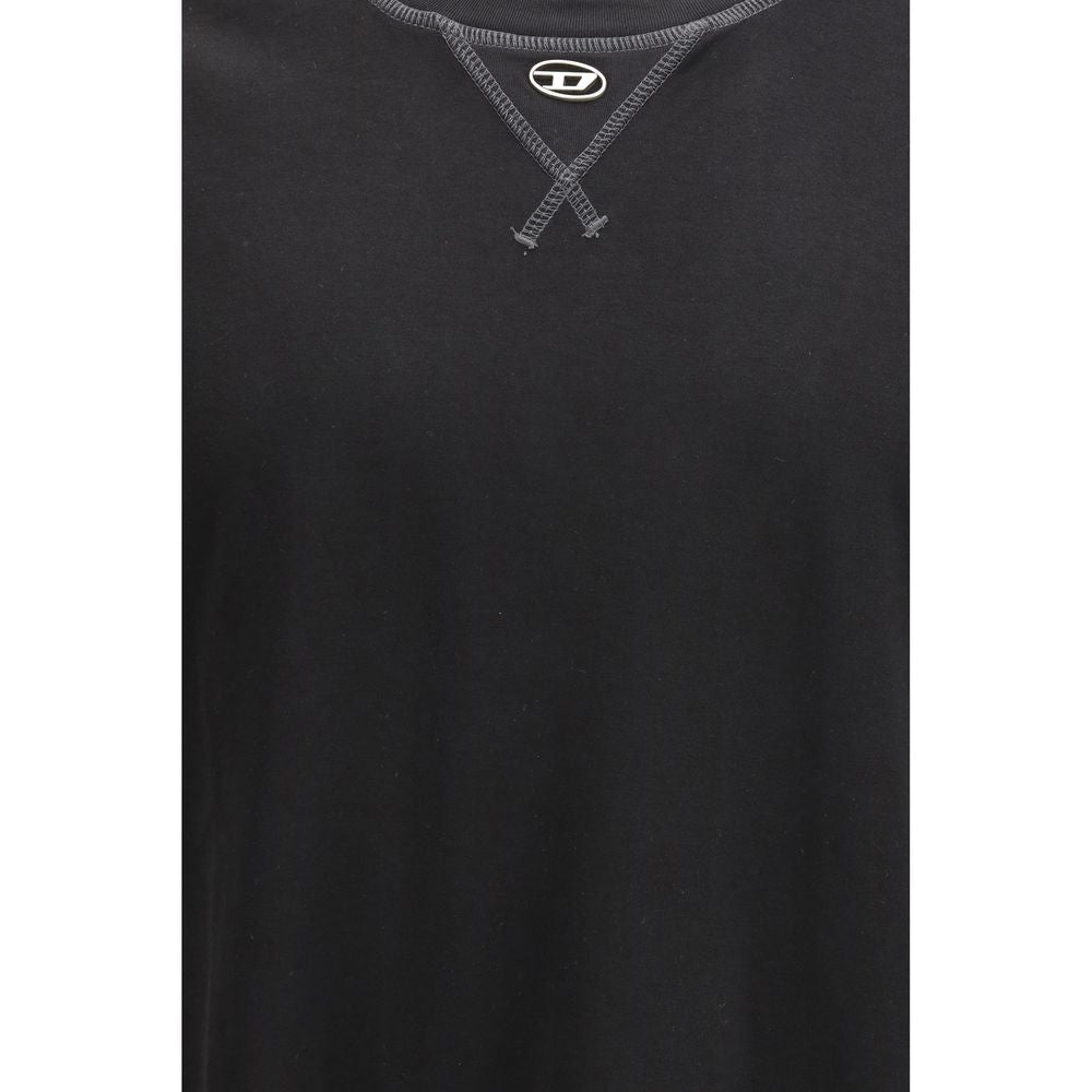 Diesel Black Cotton Sportswear Item