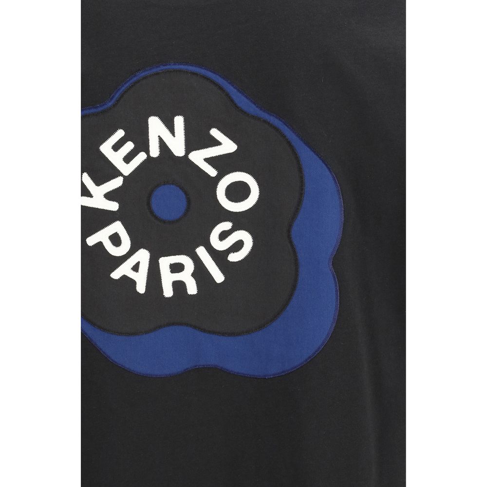 Kenzo Schwarzes Baumwoll-T-Shirt
