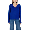 Morgan De Toi Blauer Pullover aus Polyester