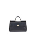 Dolce & Gabbana Black Calfskin Bos Taurus Shoulder Bag
