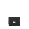 Dolce & Gabbana Black Calfskin Bos Taurus Wallet