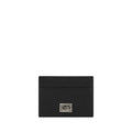 Dolce & Gabbana Black Calfskin Bos Taurus Wallet