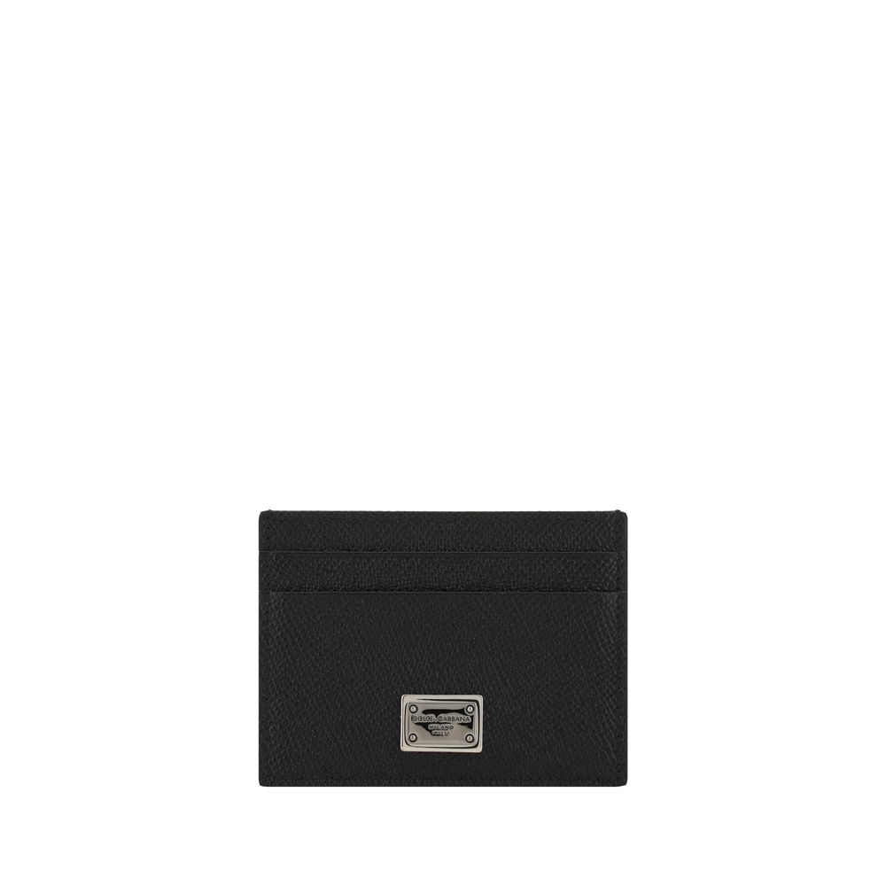 Dolce & Gabbana Black Calfskin Bos Taurus Wallet