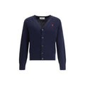 Ami Paris Blauer Wollcardigan