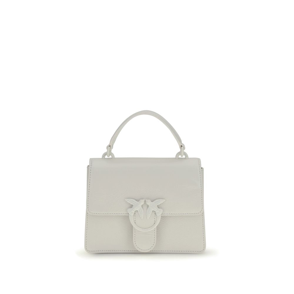 PINKO Weiße Ziegenleder-Handtasche