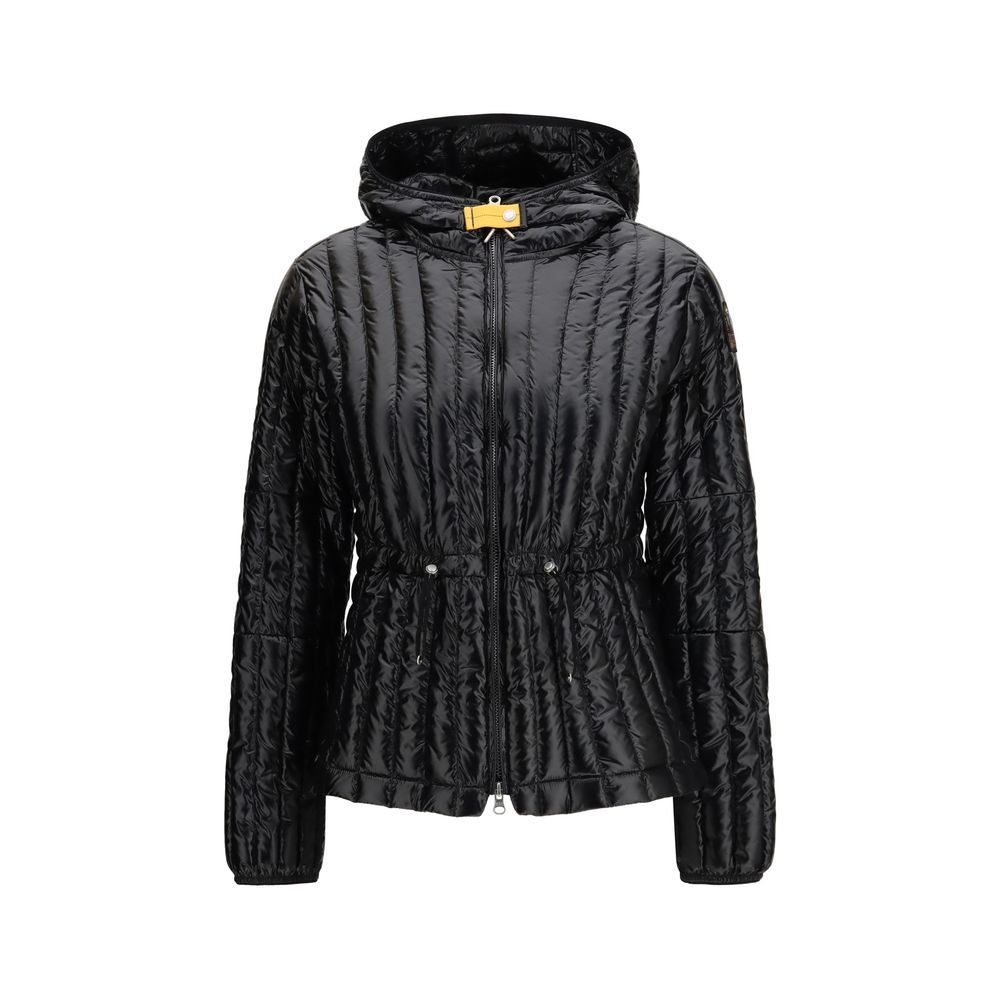 Parajumpers Black Full-Length Nylon Jacket