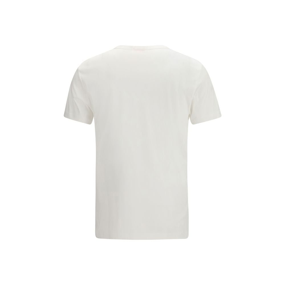 Diesel Weißes Baumwoll-T-Shirt
