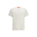 Diesel Weißes Baumwoll-T-Shirt