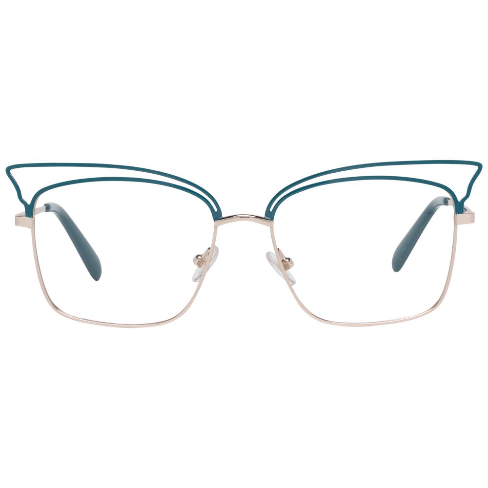 Emilio Pucci Turquoise Metal Glasses (Frame)