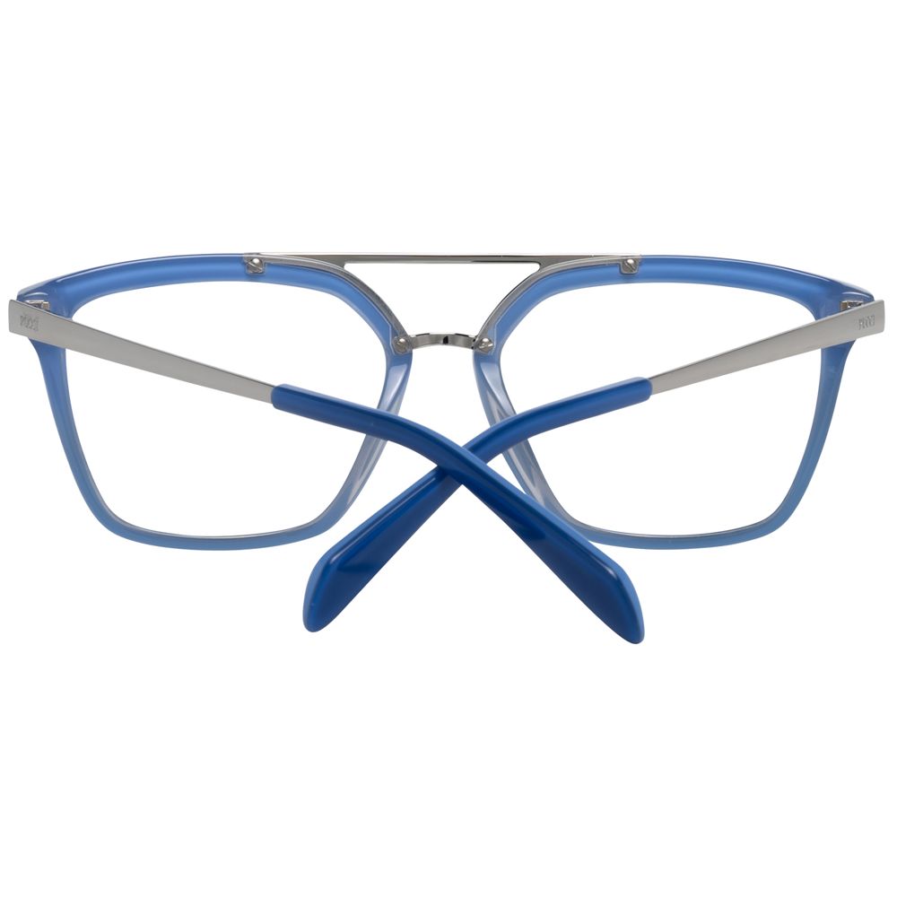 Emilio Pucci Blaue Brille aus Metall & Kunststoff (Fassung)