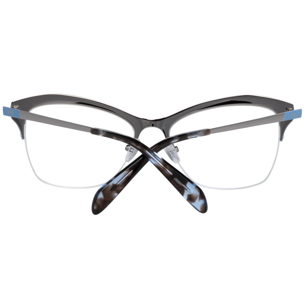 Emilio Pucci Brille aus silbernem Metall (Fassung)