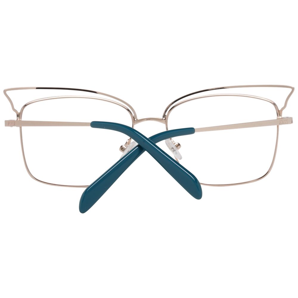 Emilio Pucci Turquoise Metal Glasses (Frame)
