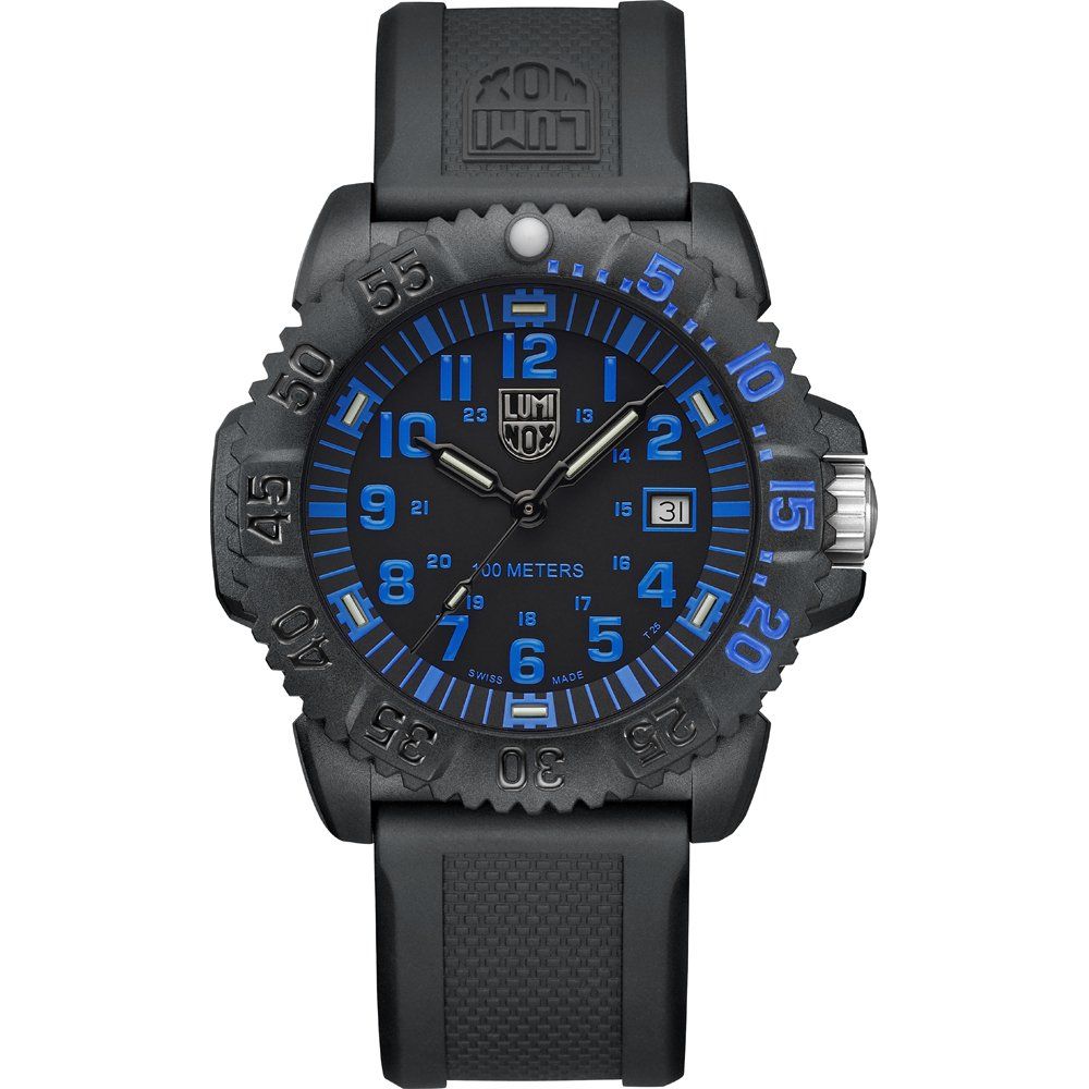 Luminox Schwarze Sportuhr aus Harz
