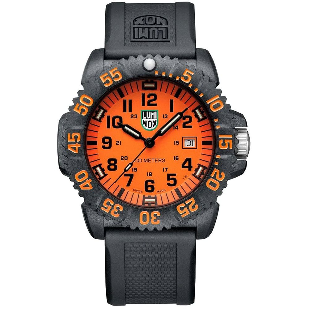 Luminox Black Resin Sports Watch
