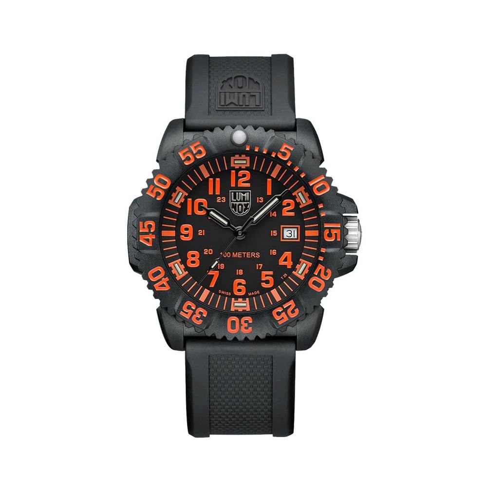 Luminox Schwarze Sportuhr aus Harz