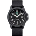 Luminox Schwarze Nylon-Sportuhr