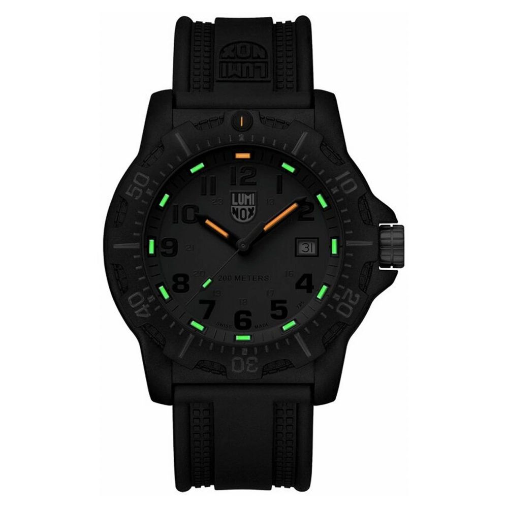 Luminox Black Resin Sports Watch