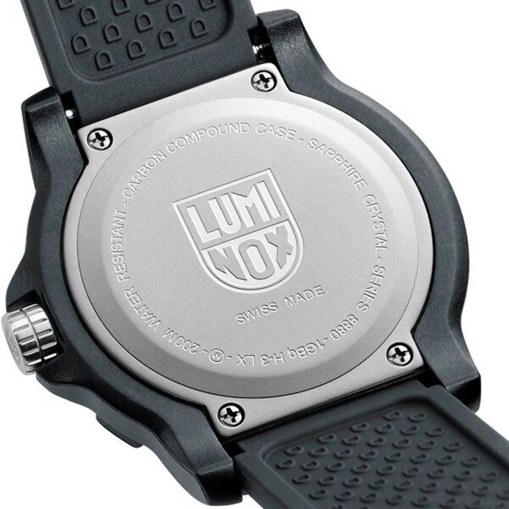 Luminox Black Resin Sports Watch