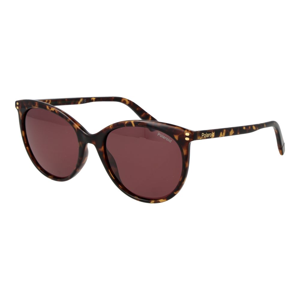 Polaroid Braune Sonnenbrille aus Polycarbonat