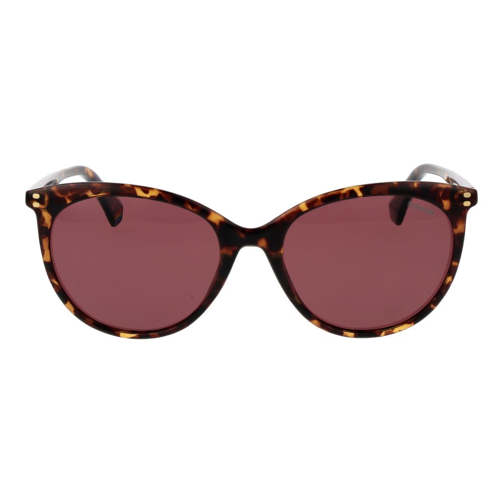 Polaroid Braune Sonnenbrille aus Polycarbonat