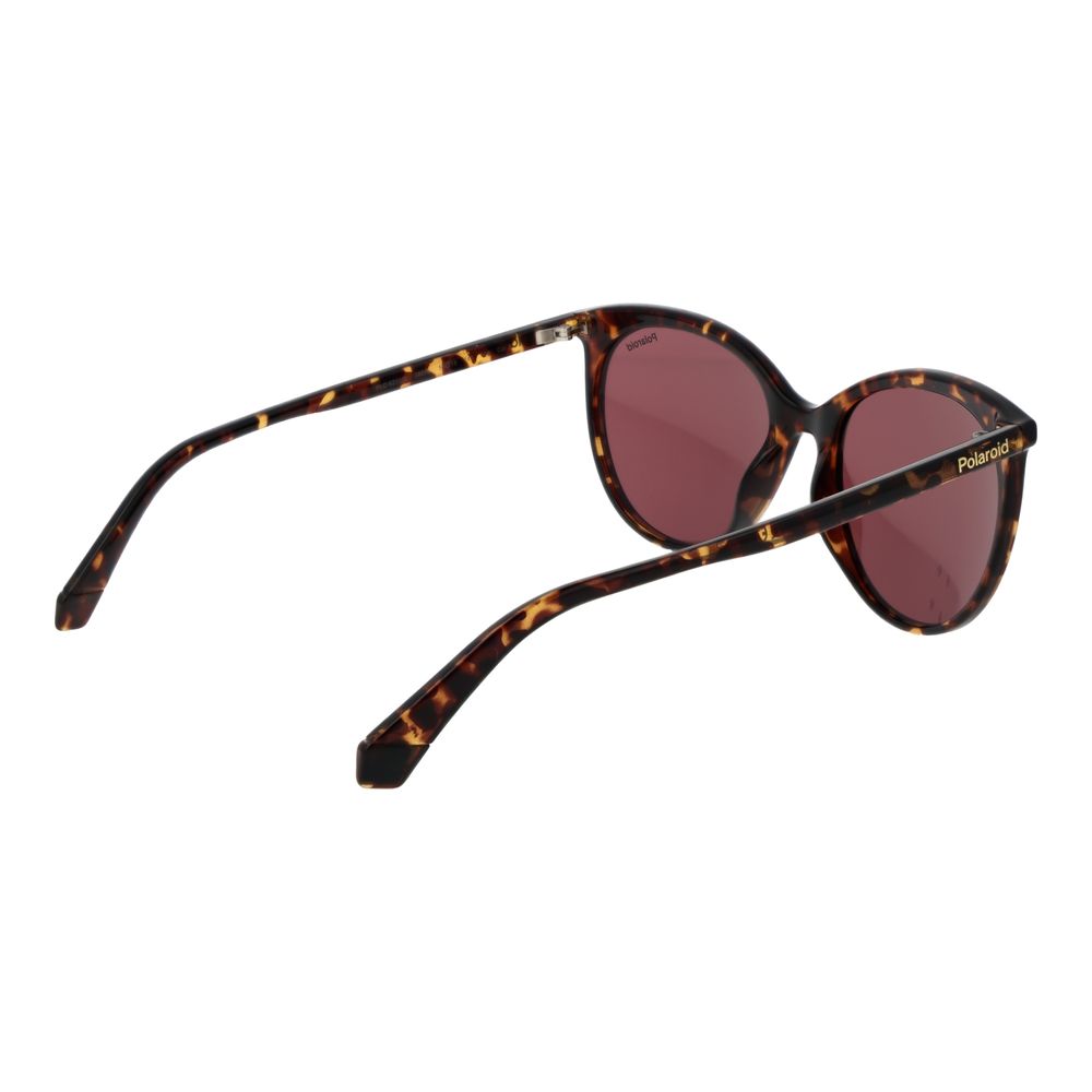 Polaroid Braune Sonnenbrille aus Polycarbonat