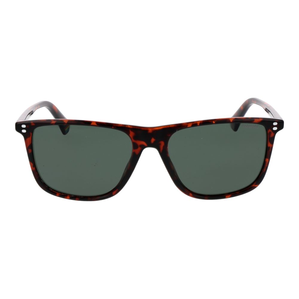 Polaroid Braune Sonnenbrille aus Polycarbonat