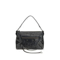Balenciaga Schwarze Lammleder Schultertasche Ovis Aries Aries