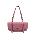 Twinset Pink PU Women's Shoulder Bag