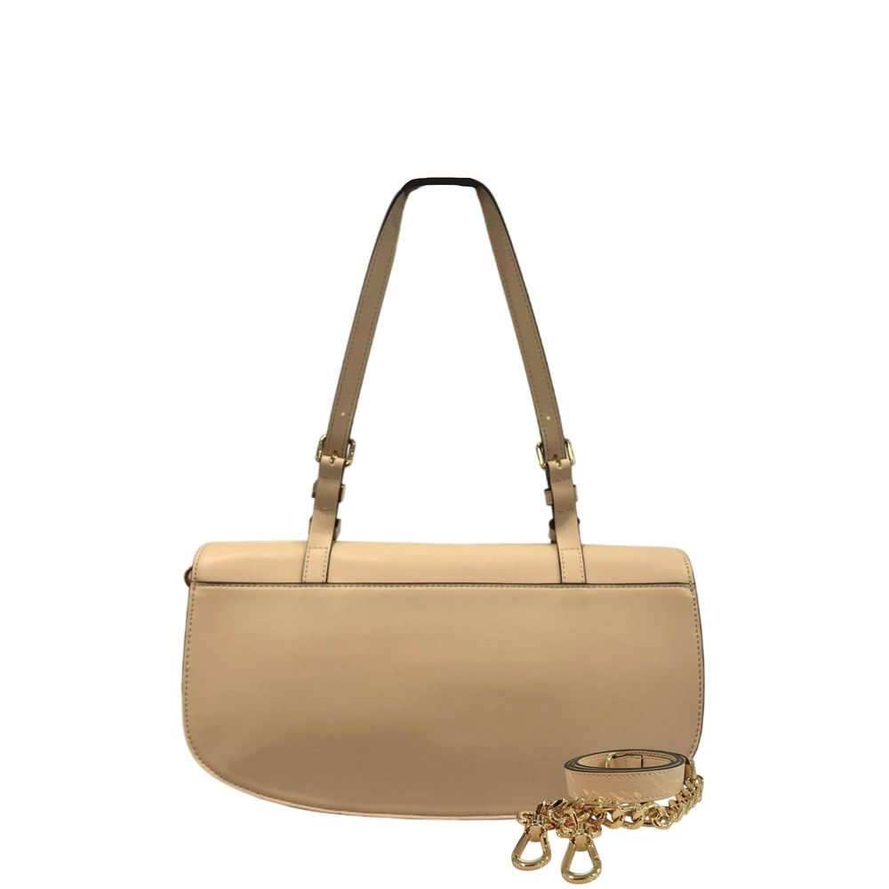 Twinset Yellow PU Women's Shoulder Bag