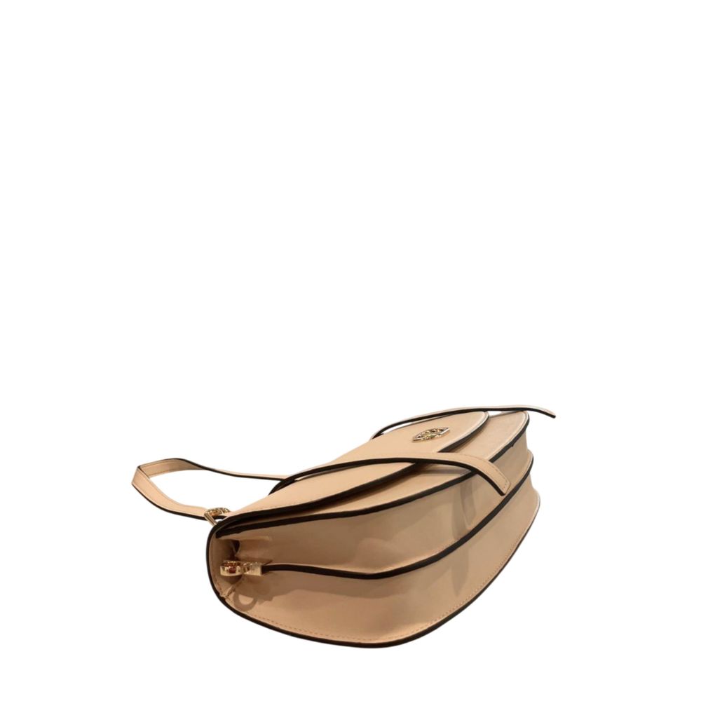 Twinset Yellow PU Women's Shoulder Bag