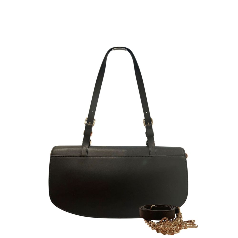 Twinset Women's Black PU Shoulder Bag