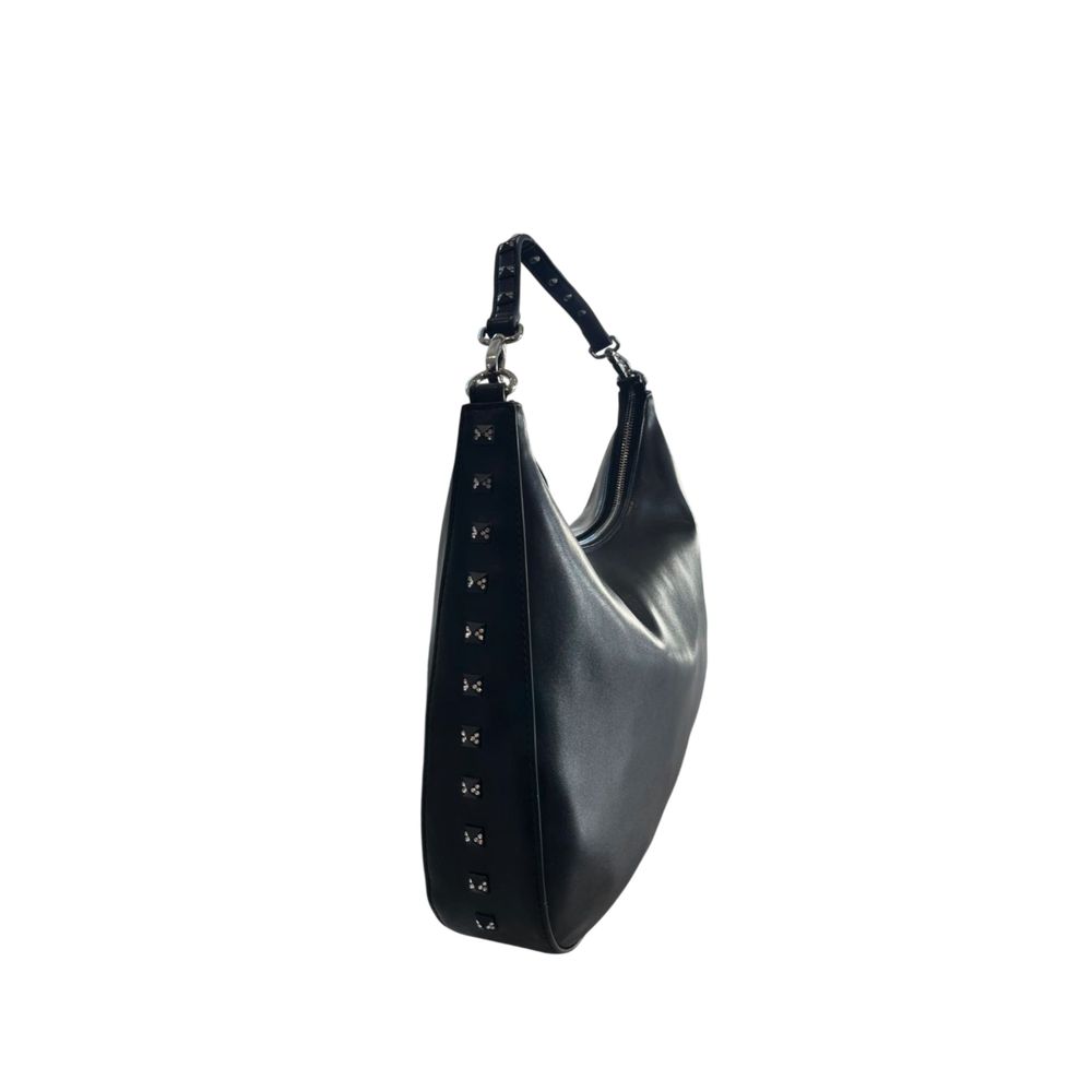 Twinset Schwarze Schultertasche aus PU für Damen