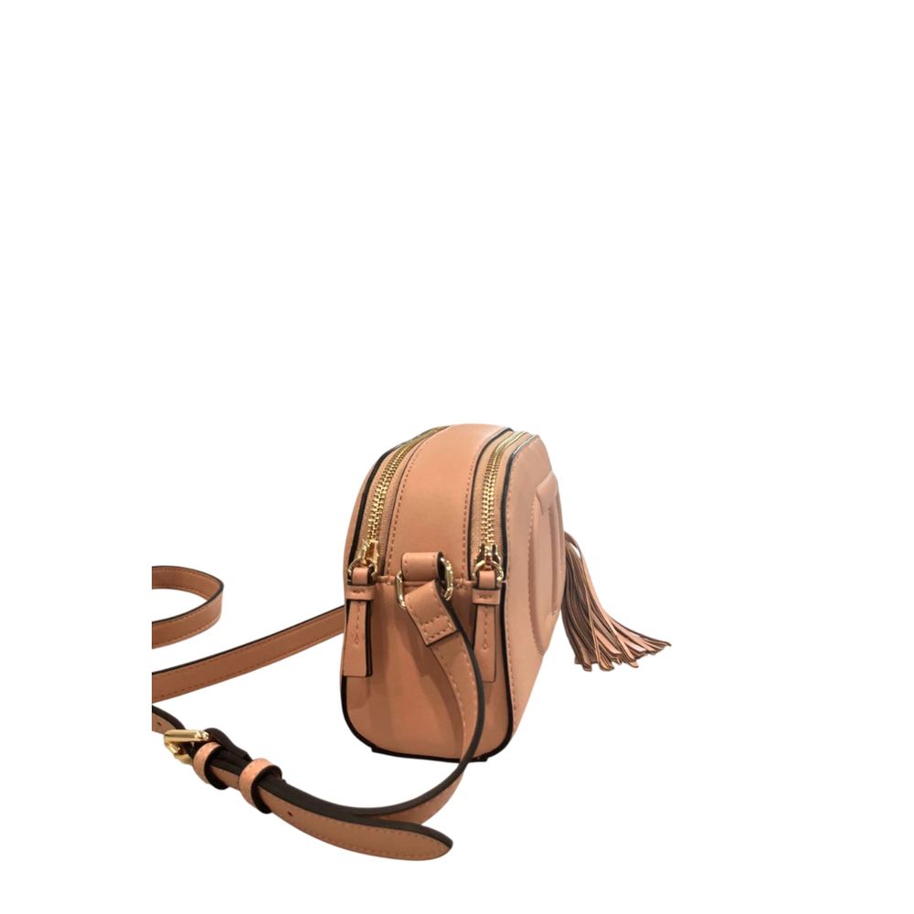 Twinset Women's Pink Faux Leather Shoulder Bag
