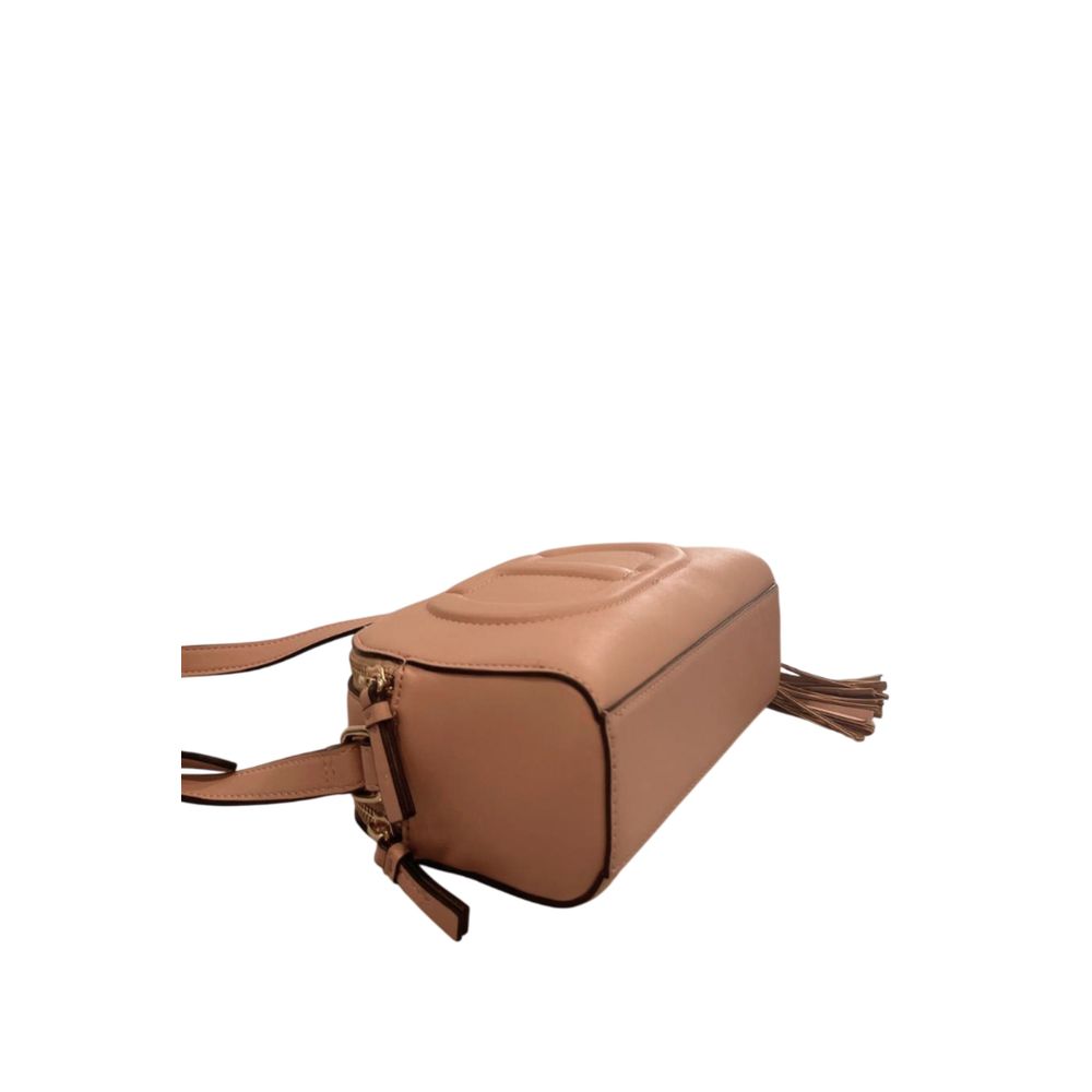 Twinset Women's Pink Faux Leather Shoulder Bag