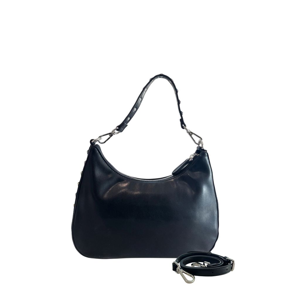 Twinset Schwarze Schultertasche aus Polyurethan für Damen
